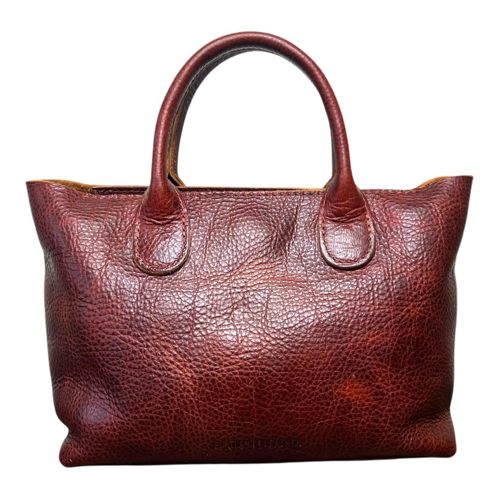 Portland Leather Goods Large Raindrop Crossbody in Cinnamon Bear - Picture 2 of 6